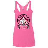 T-Shirts Vintage Pink / X-Small God's Gym Women's Triblend Racerback Tank