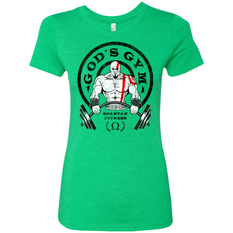 T-Shirts Envy / Small God's Gym Women's Triblend T-Shirt