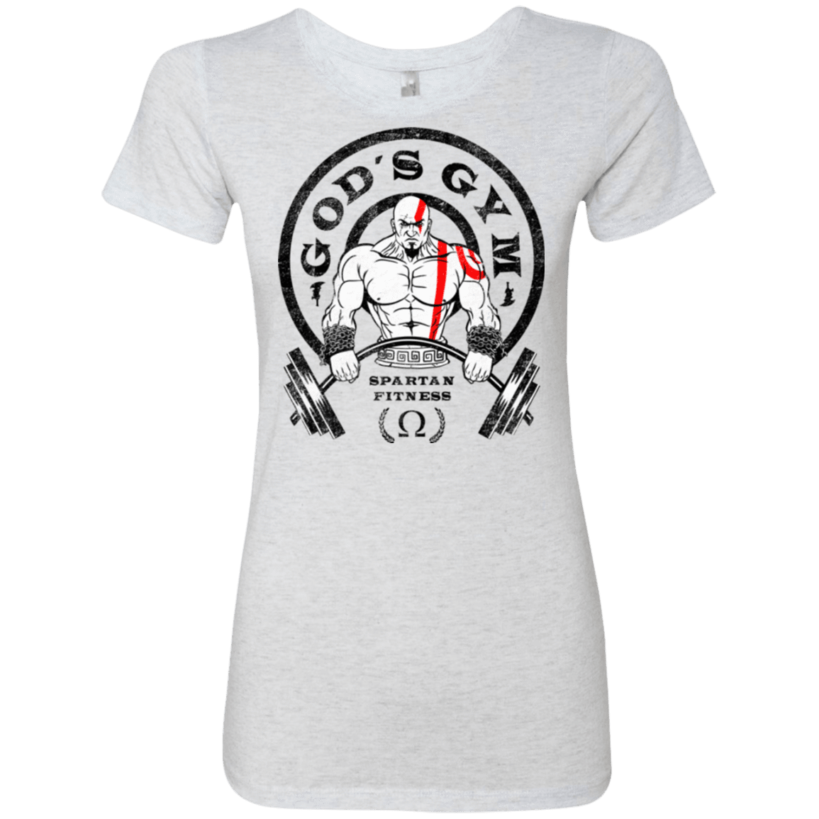 T-Shirts Heather White / Small God's Gym Women's Triblend T-Shirt