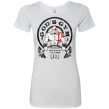 T-Shirts Heather White / Small God's Gym Women's Triblend T-Shirt