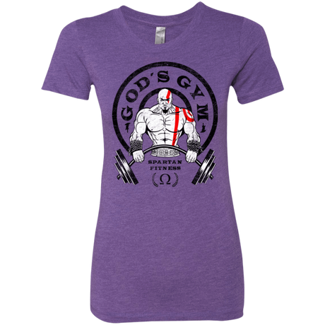T-Shirts Purple Rush / Small God's Gym Women's Triblend T-Shirt