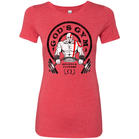 T-Shirts Vintage Red / Small God's Gym Women's Triblend T-Shirt