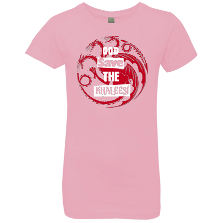 T-Shirts Light Pink / YXS God save Girls Premium T-Shirt