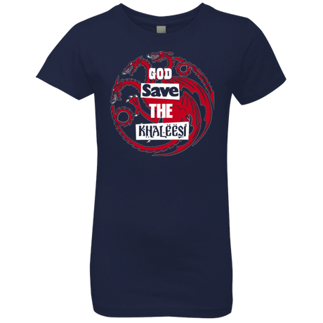 T-Shirts Midnight Navy / YXS God save Girls Premium T-Shirt