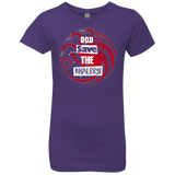 T-Shirts Purple Rush / YXS God save Girls Premium T-Shirt