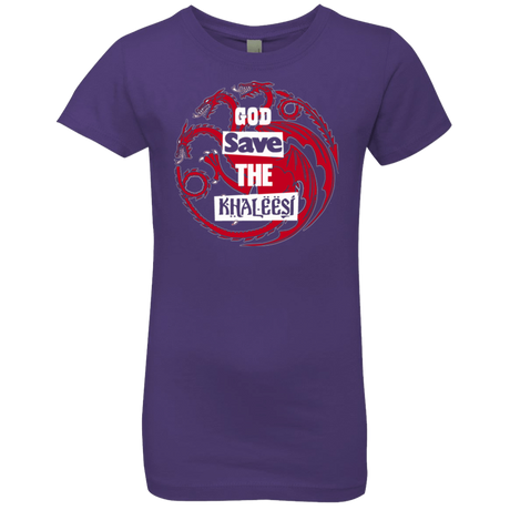 T-Shirts Purple Rush / YXS God save Girls Premium T-Shirt