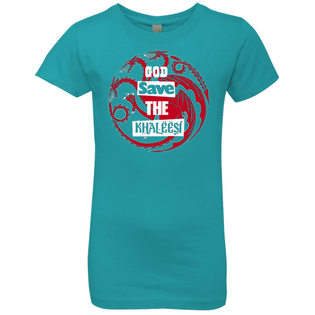 T-Shirts Tahiti Blue / YXS God save Girls Premium T-Shirt