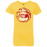 T-Shirts Vibrant Yellow / YXS God save Girls Premium T-Shirt