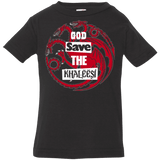 T-Shirts Black / 6 Months God save Infant Premium T-Shirt