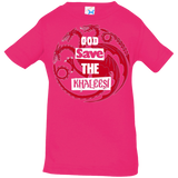 T-Shirts Hot Pink / 6 Months God save Infant Premium T-Shirt