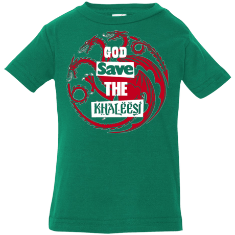 T-Shirts Kelly / 6 Months God save Infant Premium T-Shirt