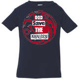 T-Shirts Navy / 6 Months God save Infant Premium T-Shirt