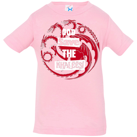 T-Shirts Pink / 6 Months God save Infant Premium T-Shirt