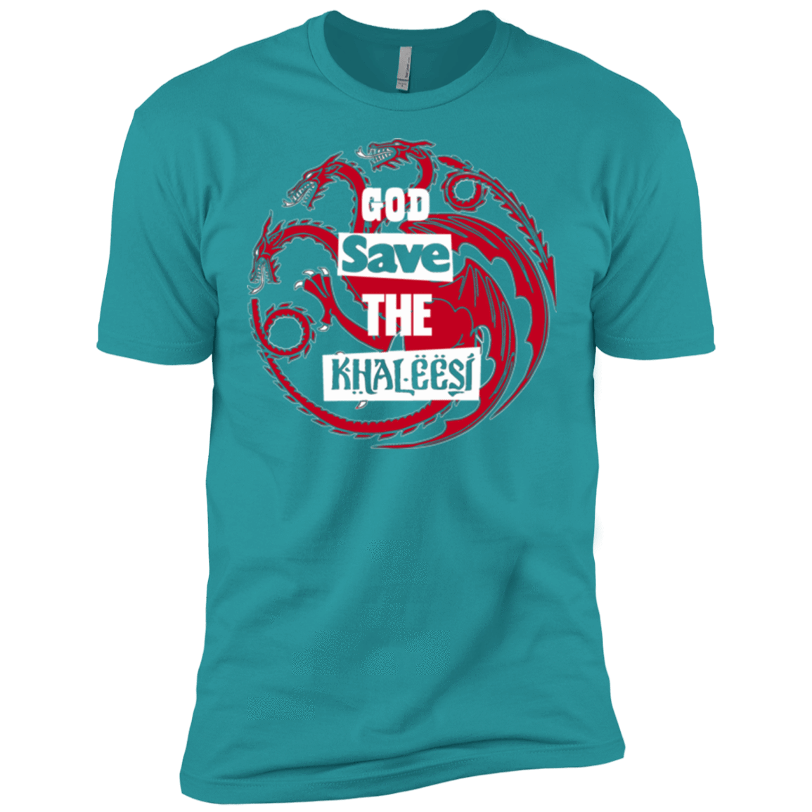T-Shirts Tahiti Blue / X-Small God save Men's Premium T-Shirt