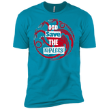 T-Shirts Turquoise / X-Small God save Men's Premium T-Shirt