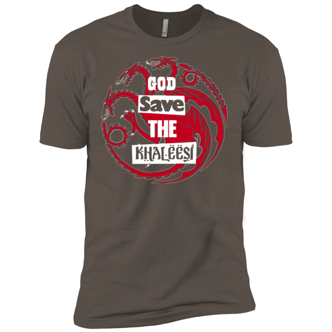 T-Shirts Warm Grey / X-Small God save Men's Premium T-Shirt