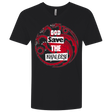 T-Shirts Black / X-Small God save Men's Premium V-Neck
