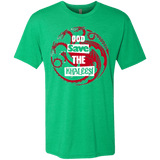 T-Shirts Envy / Small God save Men's Triblend T-Shirt