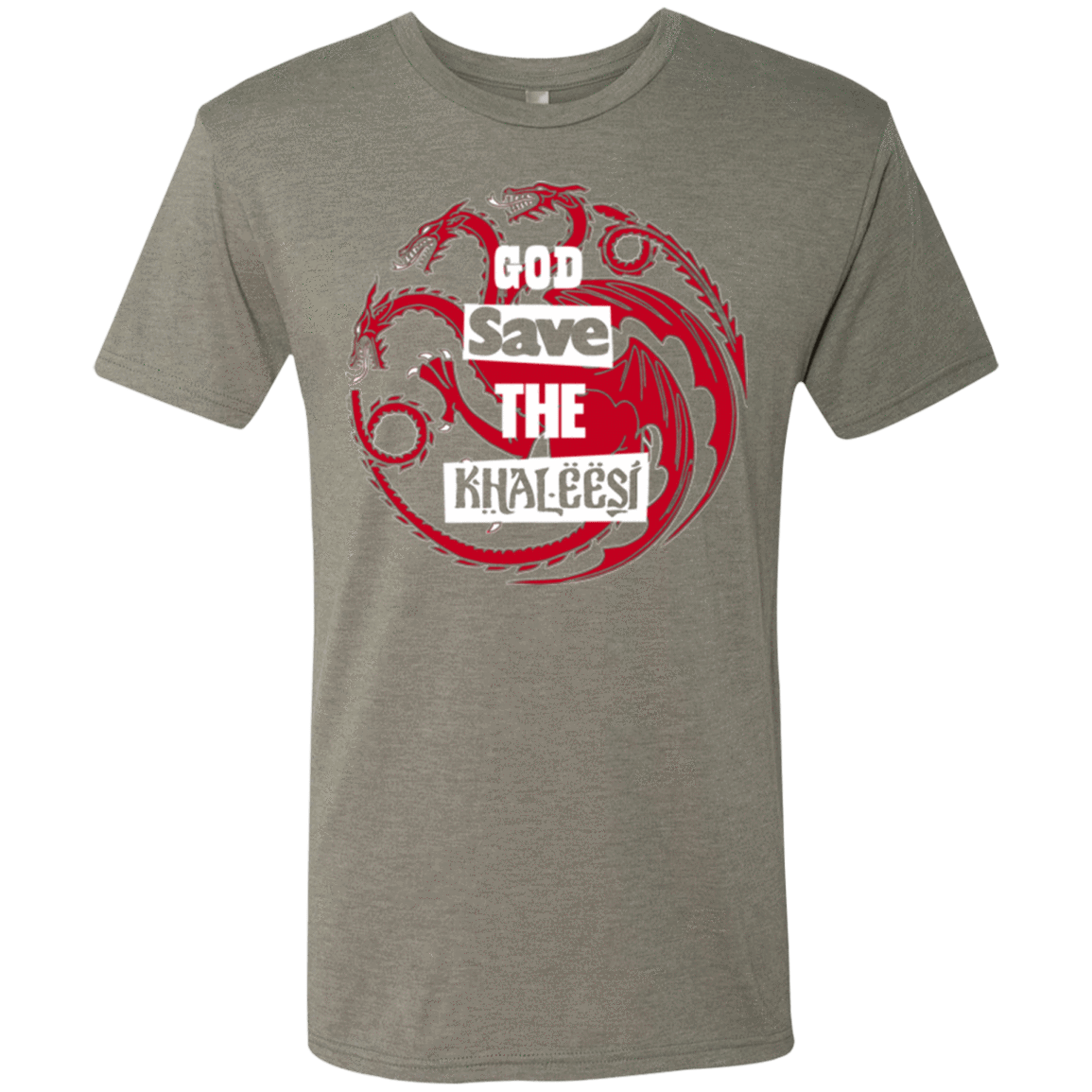 T-Shirts Venetian Grey / Small God save Men's Triblend T-Shirt