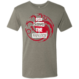 T-Shirts Venetian Grey / Small God save Men's Triblend T-Shirt
