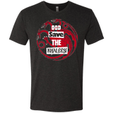 T-Shirts Vintage Black / Small God save Men's Triblend T-Shirt