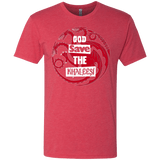 T-Shirts Vintage Red / Small God save Men's Triblend T-Shirt