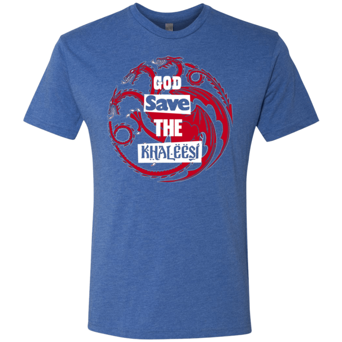 T-Shirts Vintage Royal / Small God save Men's Triblend T-Shirt