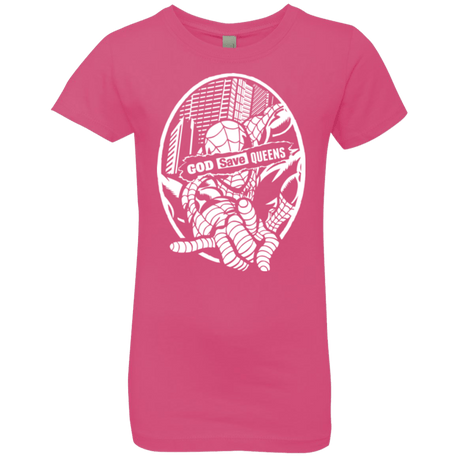 T-Shirts Hot Pink / YXS GOD SAVE QUEENS Girls Premium T-Shirt