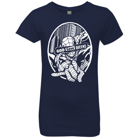 T-Shirts Midnight Navy / YXS GOD SAVE QUEENS Girls Premium T-Shirt