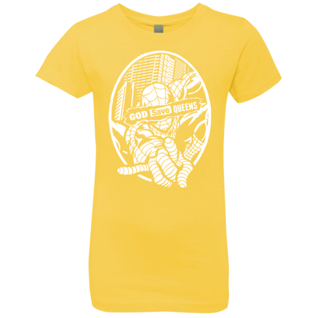 T-Shirts Vibrant Yellow / YXS GOD SAVE QUEENS Girls Premium T-Shirt