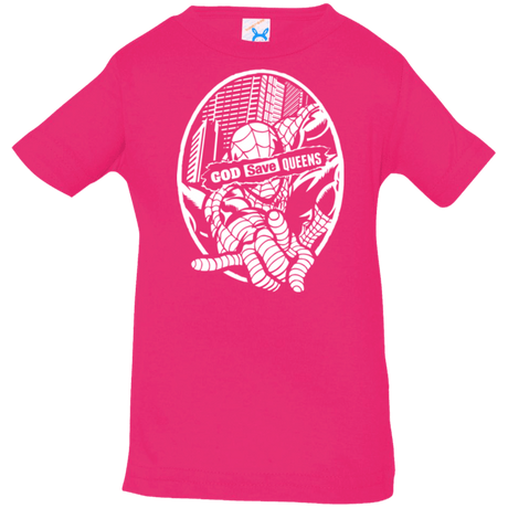 T-Shirts Hot Pink / 6 Months GOD SAVE QUEENS Infant Premium T-Shirt