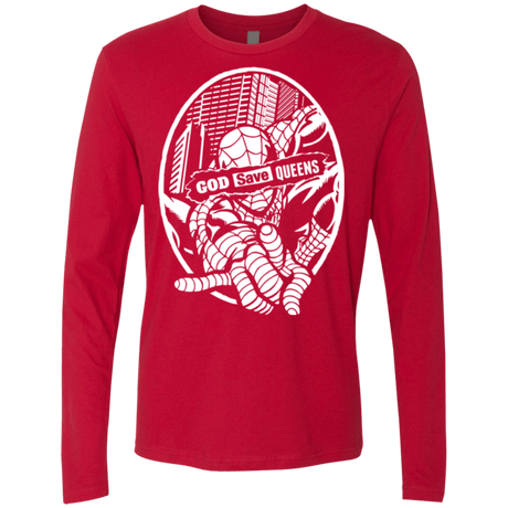 T-Shirts Red / Small GOD SAVE QUEENS Men's Premium Long Sleeve