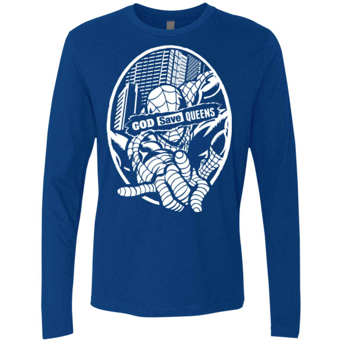 T-Shirts Royal / Small GOD SAVE QUEENS Men's Premium Long Sleeve