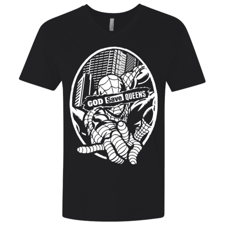 T-Shirts Black / X-Small GOD SAVE QUEENS Men's Premium V-Neck
