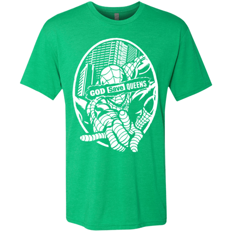 T-Shirts Envy / Small GOD SAVE QUEENS Men's Triblend T-Shirt