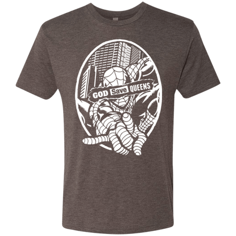 T-Shirts Macchiato / Small GOD SAVE QUEENS Men's Triblend T-Shirt