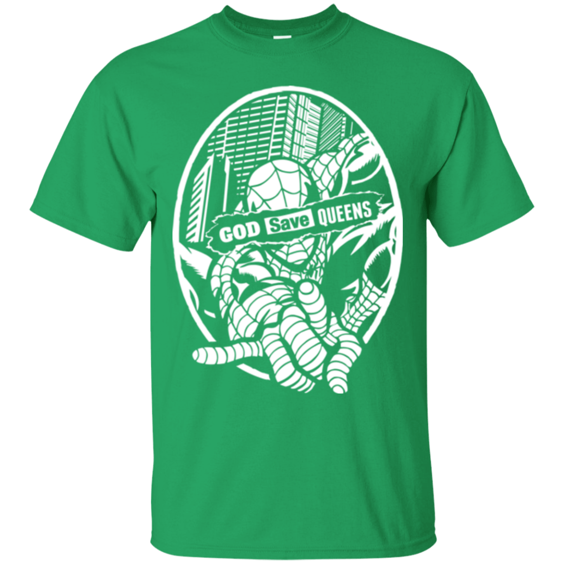 T-Shirts Irish Green / Small GOD SAVE QUEENS T-Shirt