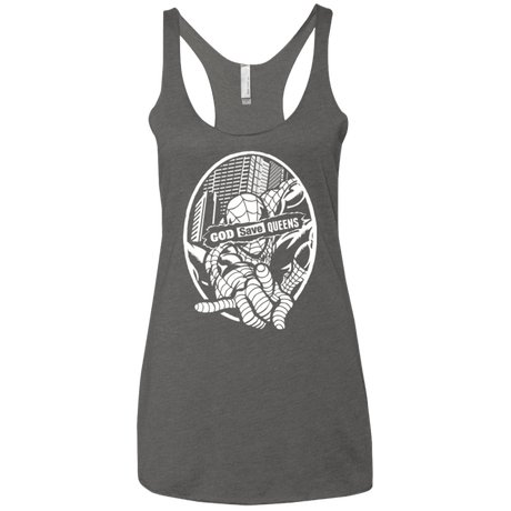 T-Shirts Premium Heather / X-Small GOD SAVE QUEENS Women's Triblend Racerback Tank