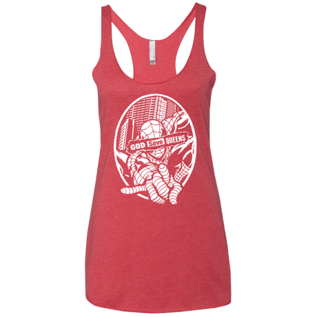 T-Shirts Vintage Red / X-Small GOD SAVE QUEENS Women's Triblend Racerback Tank