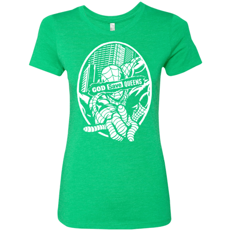 T-Shirts Envy / Small GOD SAVE QUEENS Women's Triblend T-Shirt