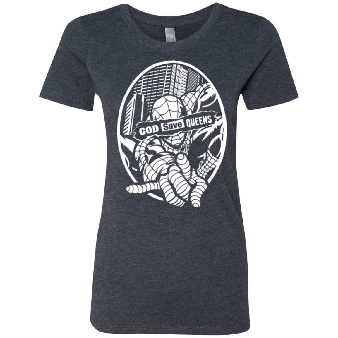 T-Shirts Vintage Navy / Small GOD SAVE QUEENS Women's Triblend T-Shirt