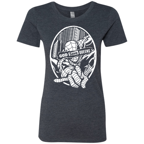 T-Shirts Vintage Navy / Small GOD SAVE QUEENS Women's Triblend T-Shirt