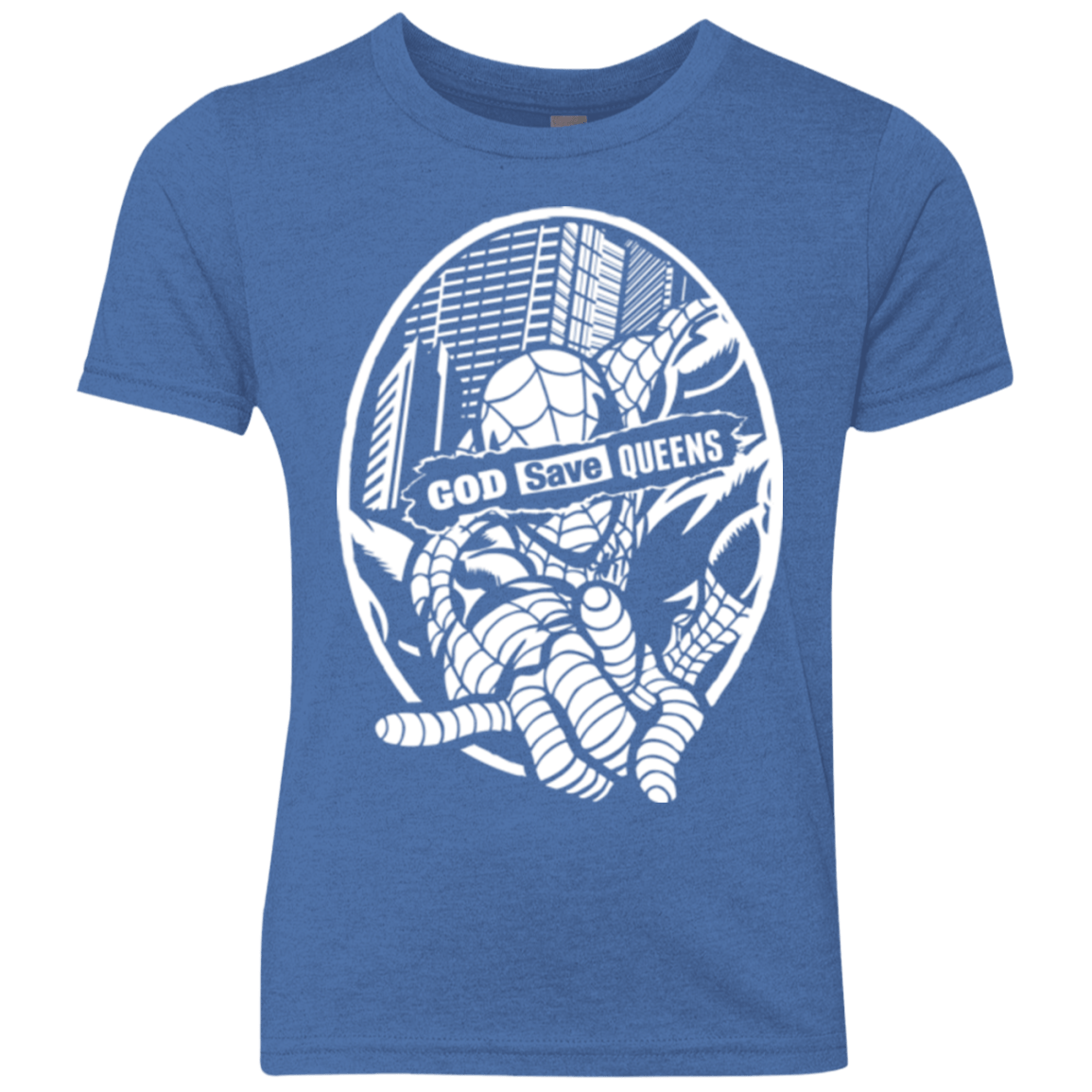 T-Shirts Vintage Royal / YXS GOD SAVE QUEENS Youth Triblend T-Shirt