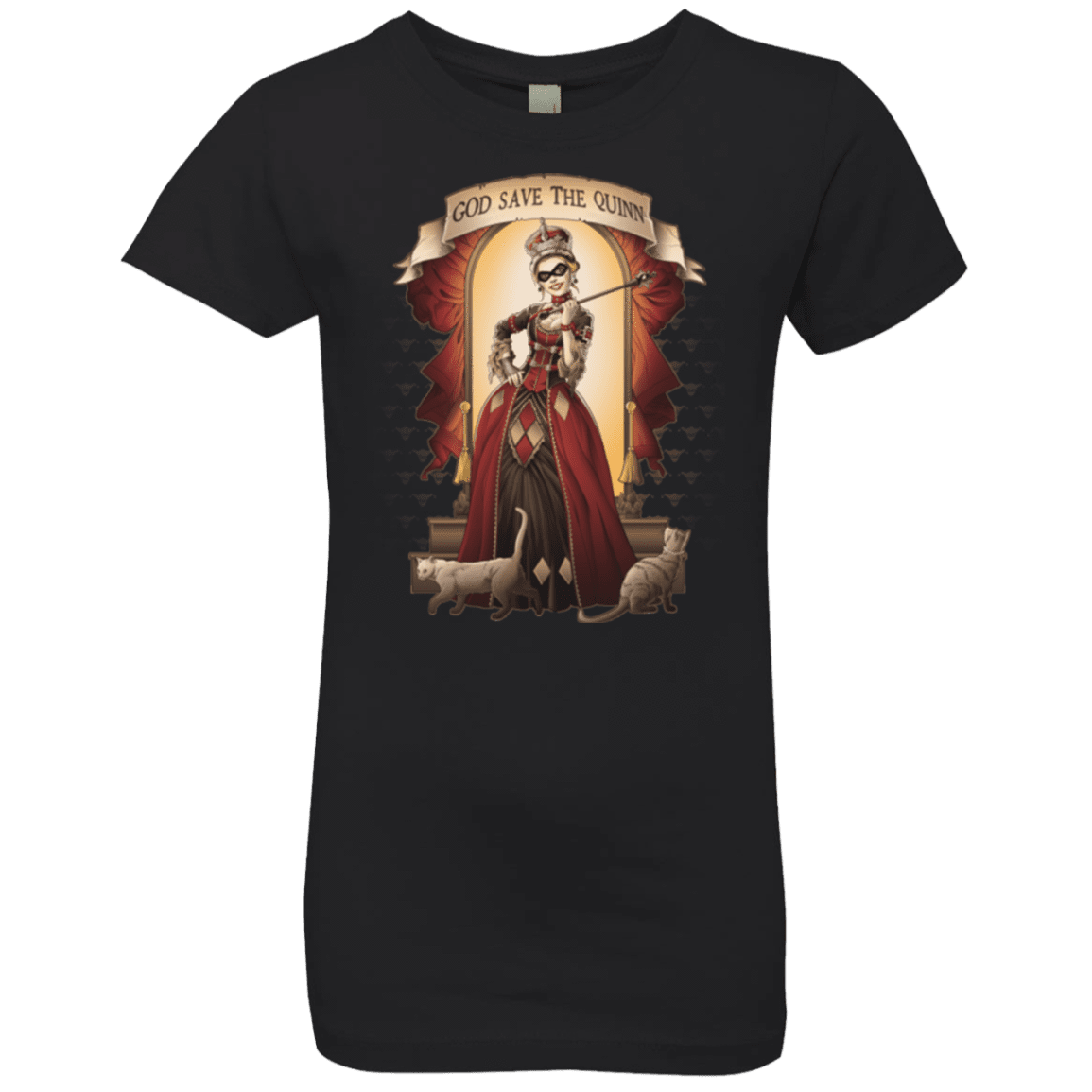 T-Shirts Black / YXS God Save The Quinn Girls Premium T-Shirt