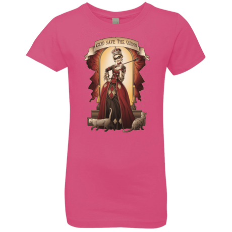 T-Shirts Hot Pink / YXS God Save The Quinn Girls Premium T-Shirt