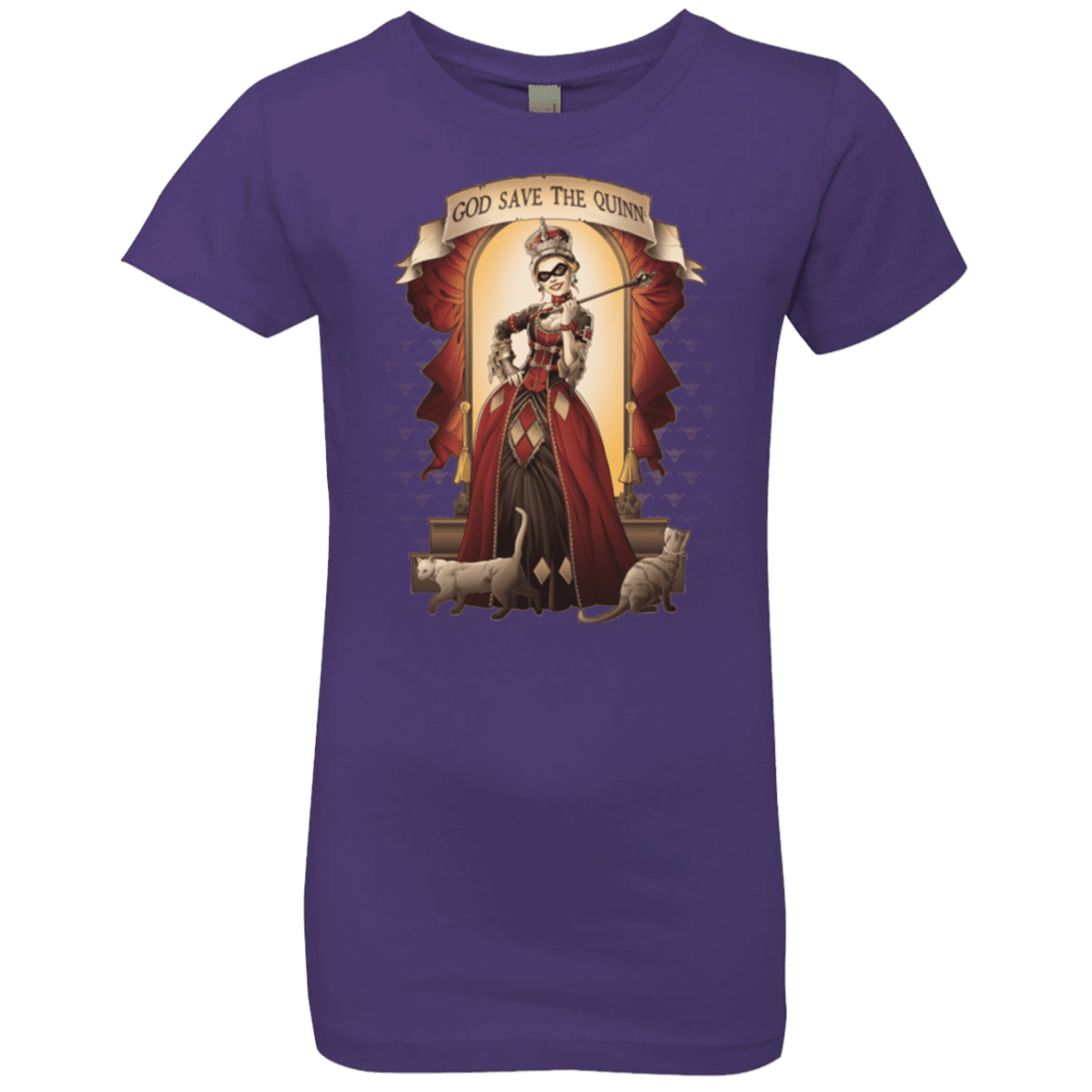 T-Shirts Purple Rush / YXS God Save The Quinn Girls Premium T-Shirt