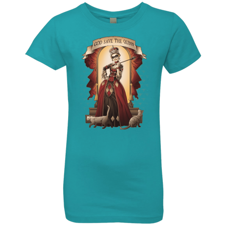 T-Shirts Tahiti Blue / YXS God Save The Quinn Girls Premium T-Shirt