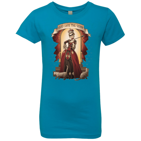 T-Shirts Turquoise / YXS God Save The Quinn Girls Premium T-Shirt