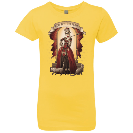 T-Shirts Vibrant Yellow / YXS God Save The Quinn Girls Premium T-Shirt