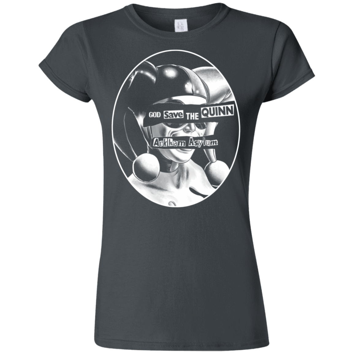 T-Shirts Charcoal / S God Save The Quinn Junior Slimmer-Fit T-Shirt